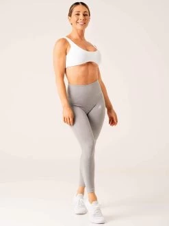 Evolve Seamless Leggings - Light Grey Marl -Ryderwear evolve scrunch seamless leggings light grey marl clothing ryderwear 414009 1080x