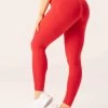 Evolve Seamless Leggings - Red Marl