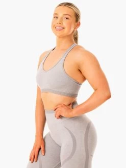 Excel Seamless Sports Bra - Grey Marl 6 Excel Seamless Sports Bra - Grey Marl -Ryderwear excel seamless sports bra grey marl clothing ryderwear 321308 1080x