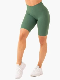 Extend Compression Bike Shorts - Dark Green -Ryderwear extend compression bike shorts dark green clothing ryderwear 851519 1080x