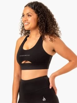 Focus Contour Sports Bra - Black -Ryderwear focus contour sports bra black clothing ryderwear 936328 1080x