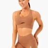Focus Contour Sports Bra - Mocha