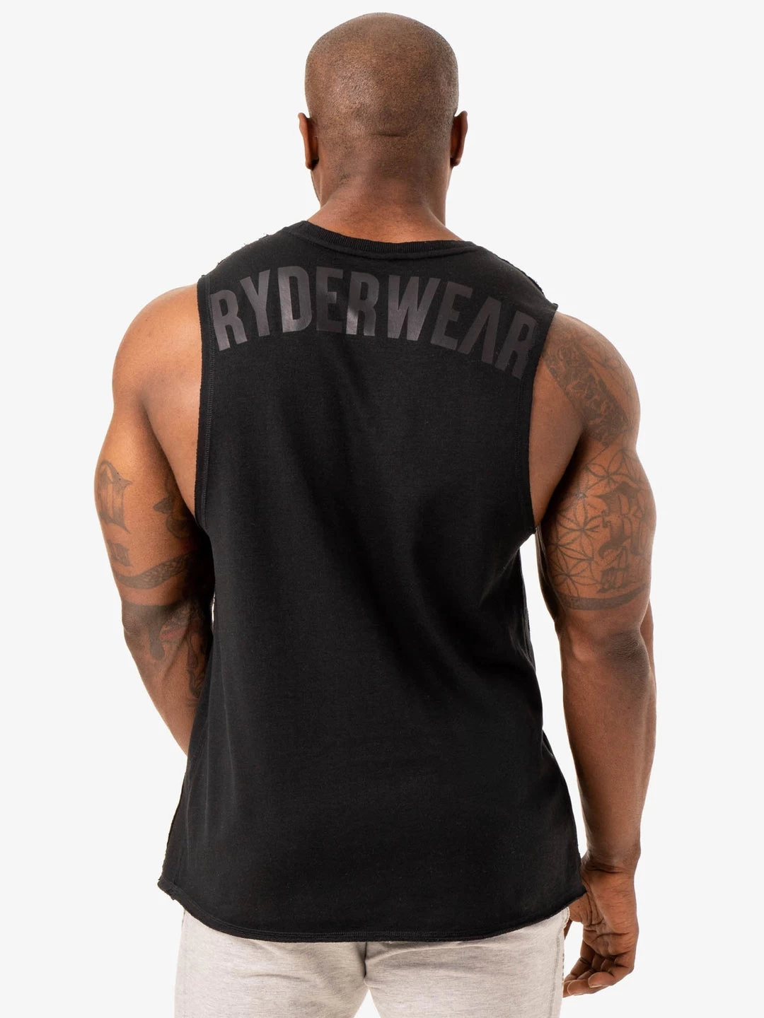 Force Fleece Tank - Black 2 Force Fleece Tank - Black - Image 2