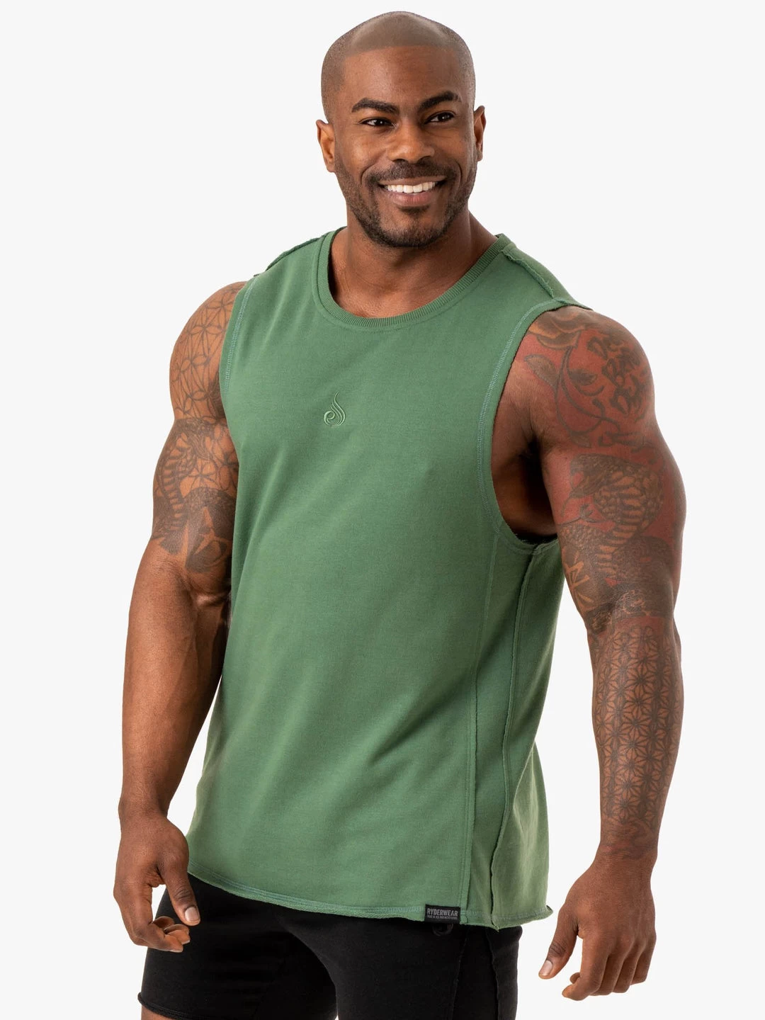 Force Fleece Tank - Green 3 Force Fleece Tank - Green - Image 3