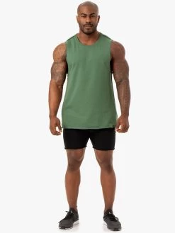 Force Fleece Tank - Green 7 Force Fleece Tank - Green -Ryderwear force fleece tank green clothing ryderwear 776574 1080x