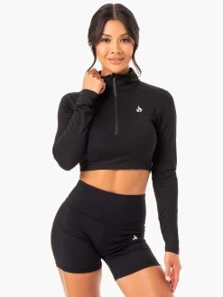 Force Long Sleeve Training Top - Black