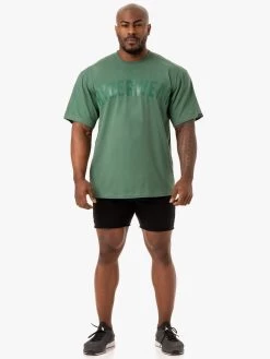 Force Oversized T-Shirt - Green 9 Force Oversized T-Shirt - Green -Ryderwear force oversized t shirt green clothing ryderwear 318171 1080x
