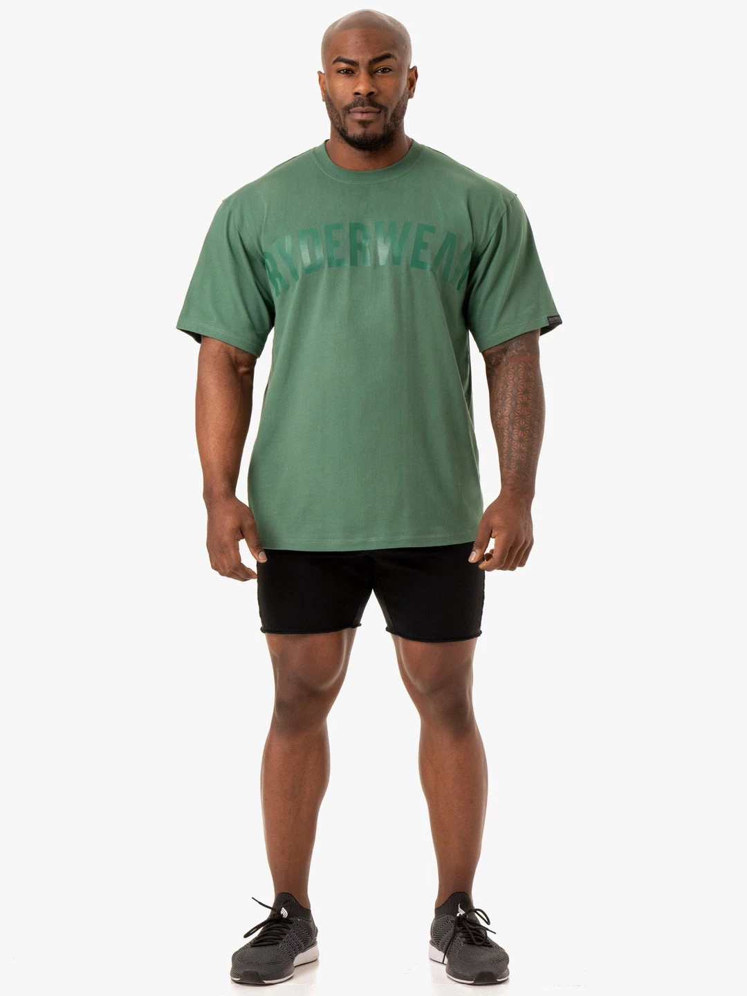 Force Oversized T-Shirt - Green 5 Force Oversized T-Shirt - Green - Image 5
