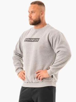 Force Pullover - Grey Marl -Ryderwear force pullover grey marl clothing ryderwear 372058 1080x