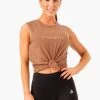 Foundation Muscle Tank - Mocha