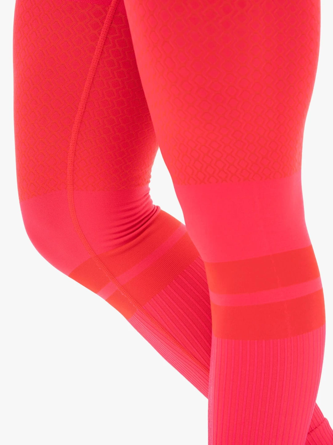 Freestyle Seamless High Waisted Leggings - Red 5 Freestyle Seamless High Waisted Leggings - Red - Image 5
