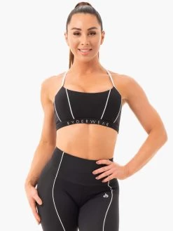 Glow Sports Bra - Black