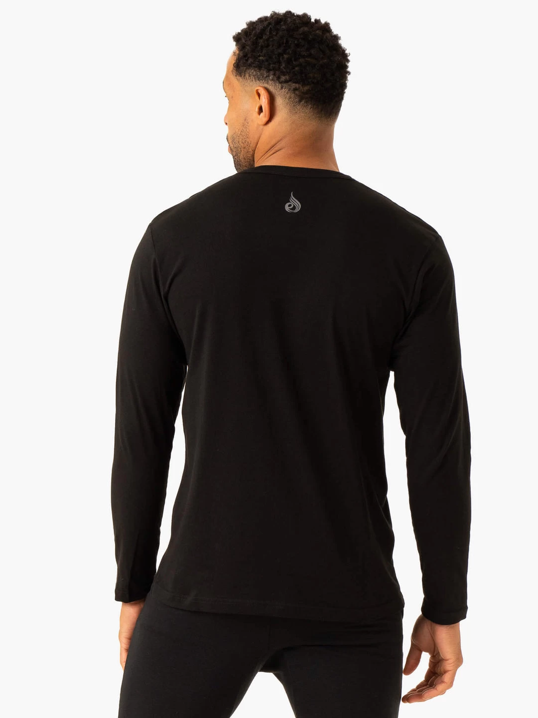 Graphic Long Sleeve T-Shirt - Black 2 Graphic Long Sleeve T-Shirt - Black - Image 2