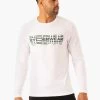 Graphic Long Sleeve T-Shirt - White