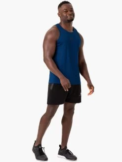 Heighten Mesh Regular Tank - Blue -Ryderwear heighten mesh regular tank blue clothing ryderwear 984505 1080x