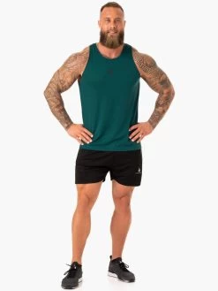Heighten Mesh Regular Tank - Emerald -Ryderwear heighten mesh regular tank emerald clothing ryderwear 778104 1080x