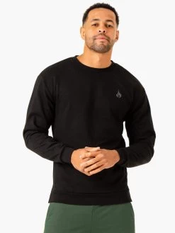 Heritage Crew Neck - Black -Ryderwear heritage crew neck black clothing ryderwear 682346 1080x