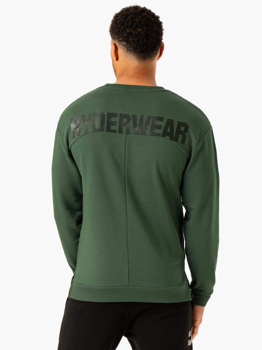 Heritage Crew Neck - Green 2 Heritage Crew Neck - Green - Image 2