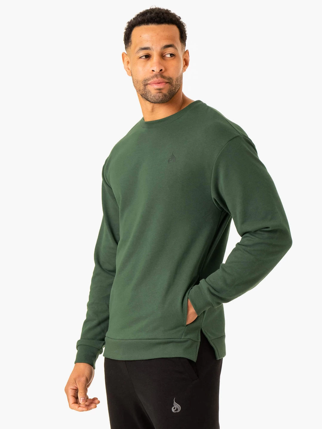 Heritage Crew Neck - Green 1 Heritage Crew Neck - Green