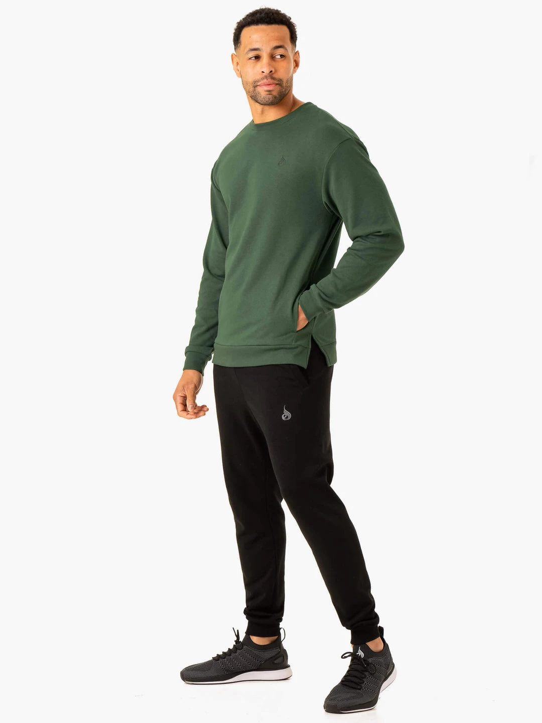 Heritage Crew Neck - Green 4 Heritage Crew Neck - Green - Image 4