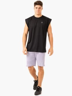 Heritage Fleece Track Shorts - Lavender -Ryderwear heritage fleece track shorts lavender clothing ryderwear 663291 1080x