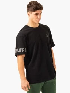 Heritage Oversized T-Shirt - Black -Ryderwear heritage oversized t shirt black clothing ryderwear 113589 1080x