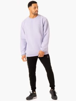 Heritage Pullover Jumper - Lavender -Ryderwear heritage pullover jumper lavender clothing ryderwear 225560 1080x