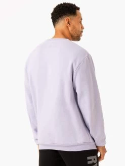 Heritage Pullover Jumper - Lavender -Ryderwear heritage pullover jumper lavender clothing ryderwear 349450 1080x