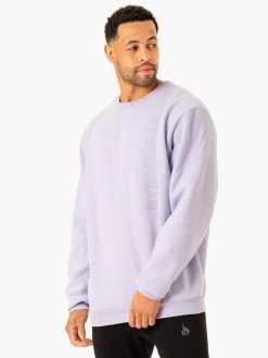 Heritage Pullover Jumper - Lavender -Ryderwear heritage pullover jumper lavender clothing ryderwear 352765 1080x