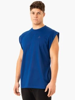 Heritage Wide Cut Tank - Cobalt Blue -Ryderwear heritage wide cut tank cobalt blue clothing ryderwear 683576 1080x