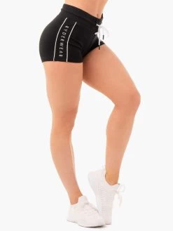 High Waisted Track Shorts - Black 7 High Waisted Track Shorts - Black -Ryderwear high waisted track shorts black clothing ryderwear 613168 1080x