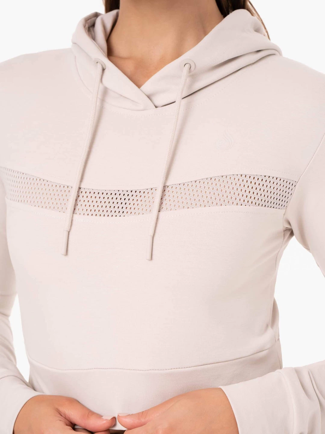 Hybrid Fitted Hoodie - Ivory 5 Hybrid Fitted Hoodie - Ivory - Image 5
