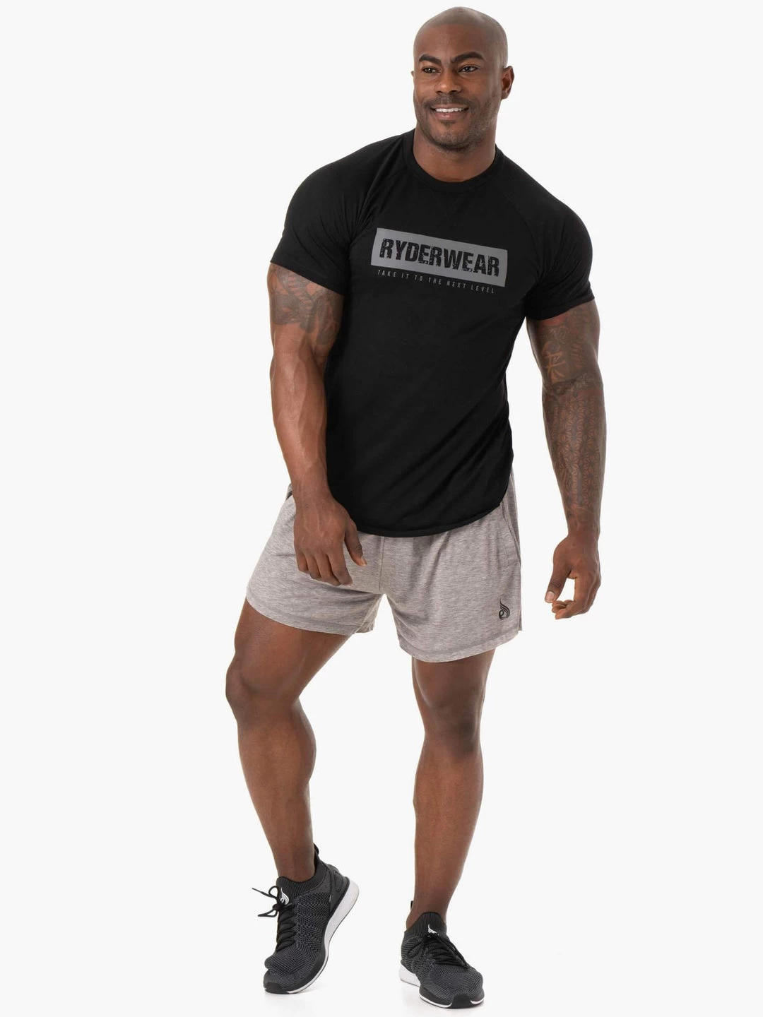 Iron Arnie Shorts - Grey Marl 4 Iron Arnie Shorts - Grey Marl - Image 4