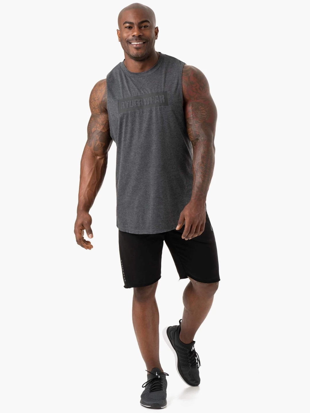Iron Baller Tank - Charcoal Marl 5 Iron Baller Tank - Charcoal Marl - Image 5