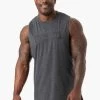 Iron Baller Tank - Charcoal Marl