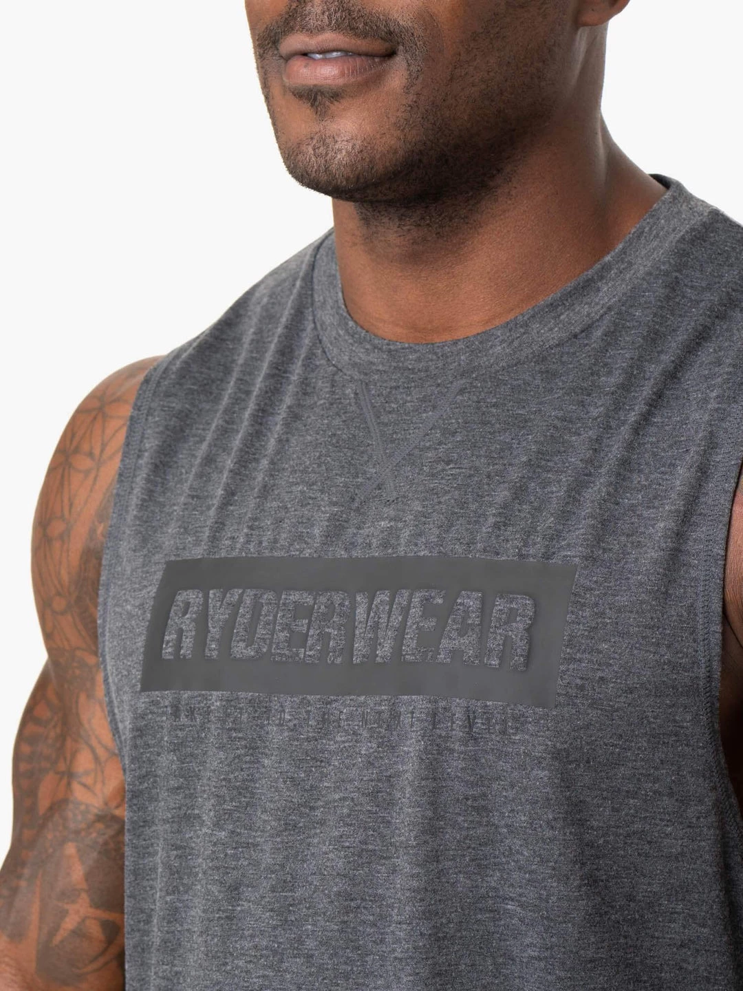 Iron Baller Tank - Charcoal Marl 4 Iron Baller Tank - Charcoal Marl - Image 4