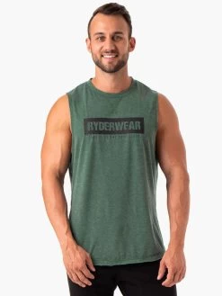 Iron Baller Tank - Green Marl