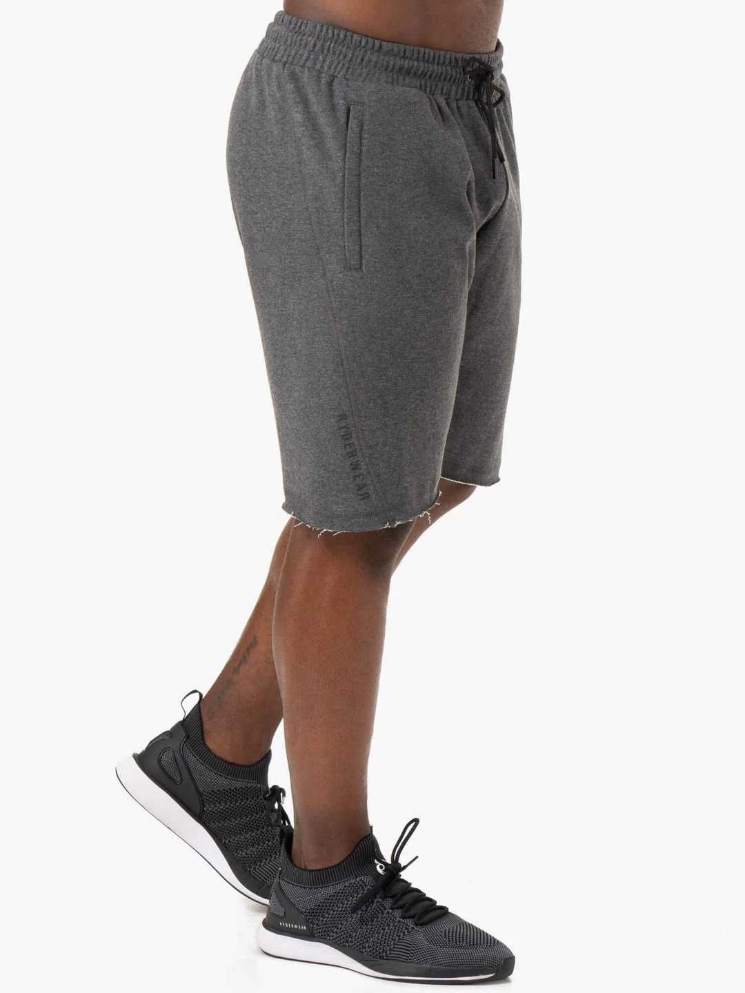 Iron Track Shorts - Charcoal Marl 3 Iron Track Shorts - Charcoal Marl - Image 3
