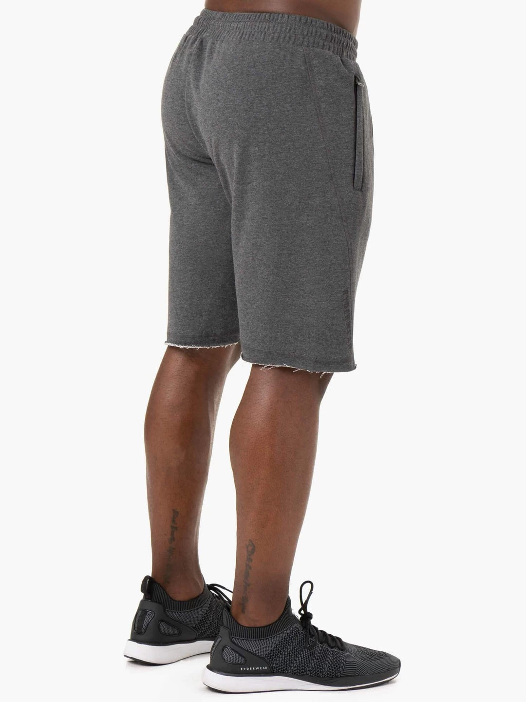 Iron Track Shorts - Charcoal Marl 2 Iron Track Shorts - Charcoal Marl - Image 2