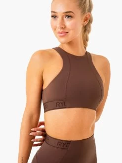 Level Up High Impact Sports Bra - Chocolate 13 Level Up High Impact Sports Bra - Chocolate -Ryderwear level up high impact sports bra chocolate clothing ryderwear 799063 1080x