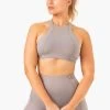 Level Up High Impact Sports Bra - Steel Grey