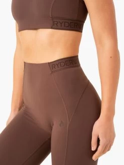 Level Up High Waisted Scrunch Leggings - Chocolate 9 Level Up High Waisted Scrunch Leggings - Chocolate -Ryderwear level up high waisted scrunch leggings chocolate clothing ryderwear 436031 1080x