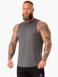 Lift Mesh Baller Tank - Charcoal