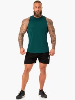 Lift Mesh Baller Tank - Emerald 5 Lift Mesh Baller Tank - Emerald -Ryderwear lift mesh baller tank emerald clothing ryderwear 338302 1080x