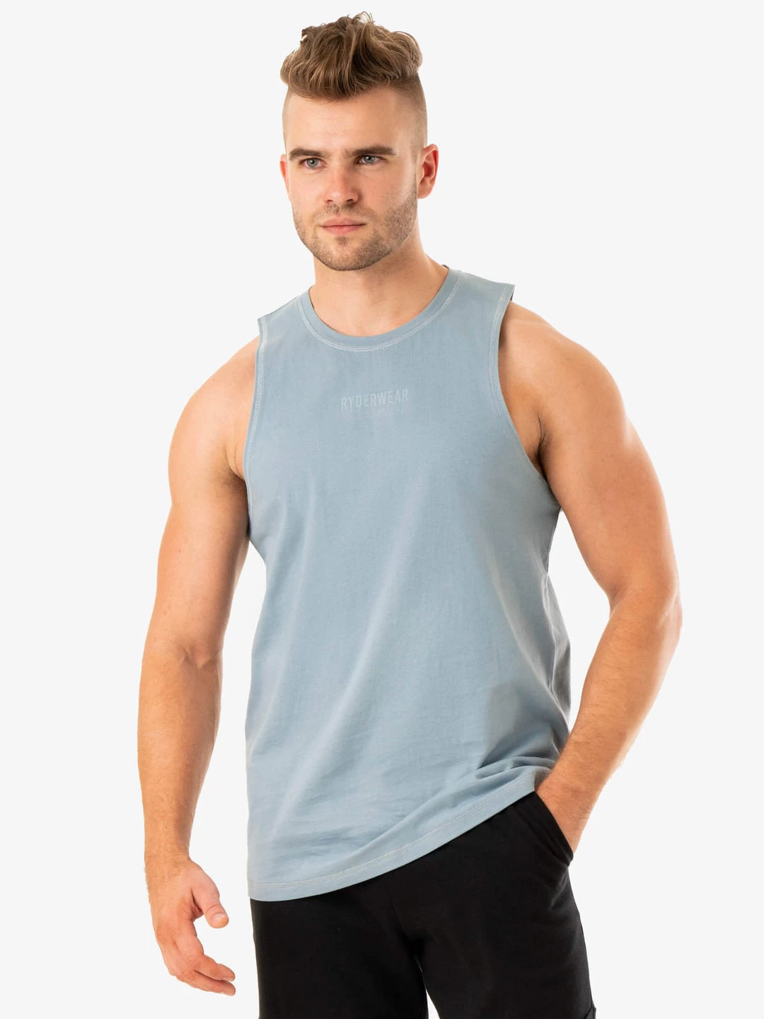 Limitless Baller Tank - Ice Blue 1 Limitless Baller Tank - Ice Blue