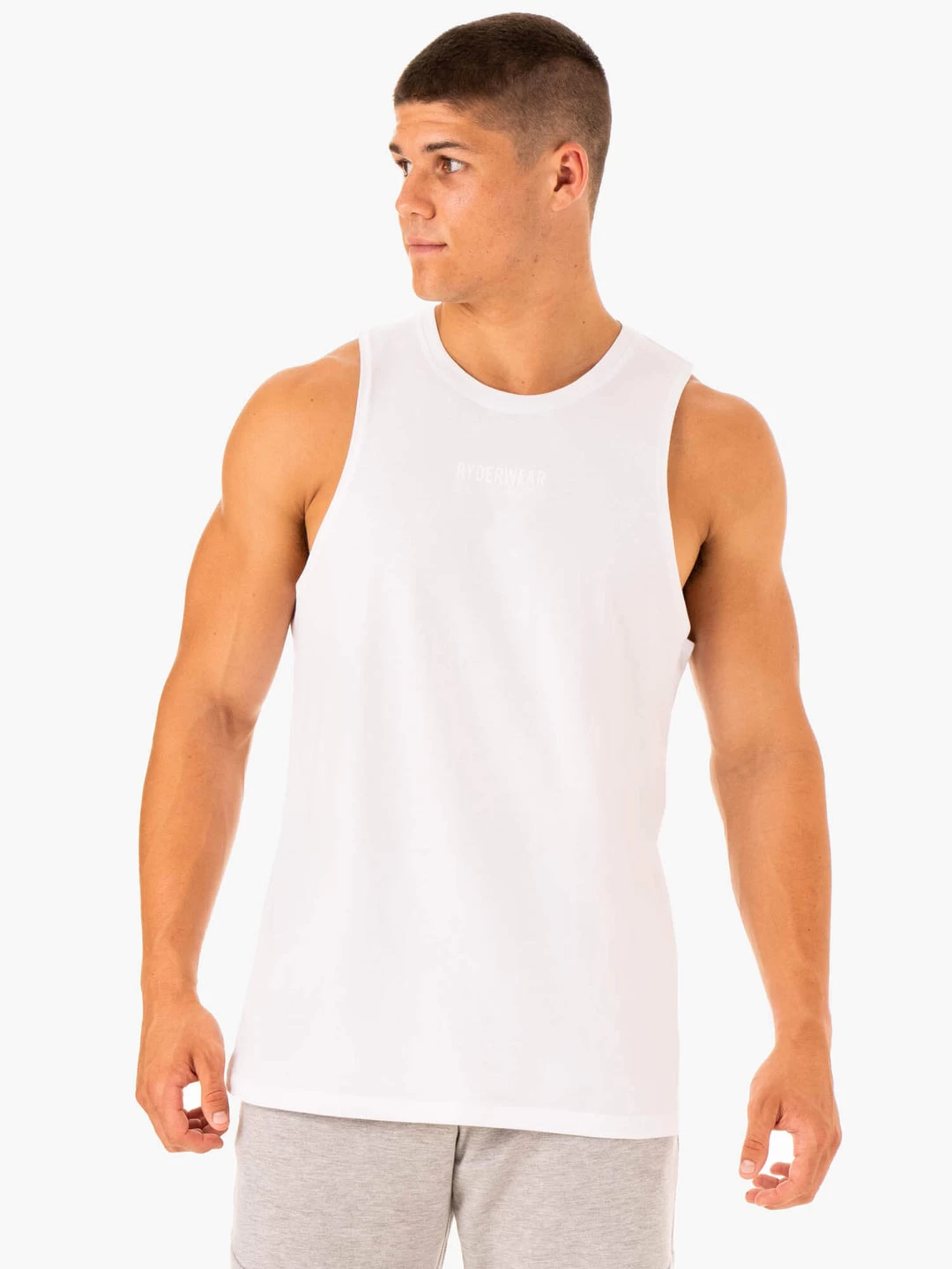 Limitless Baller Tank - White 1 Limitless Baller Tank - White