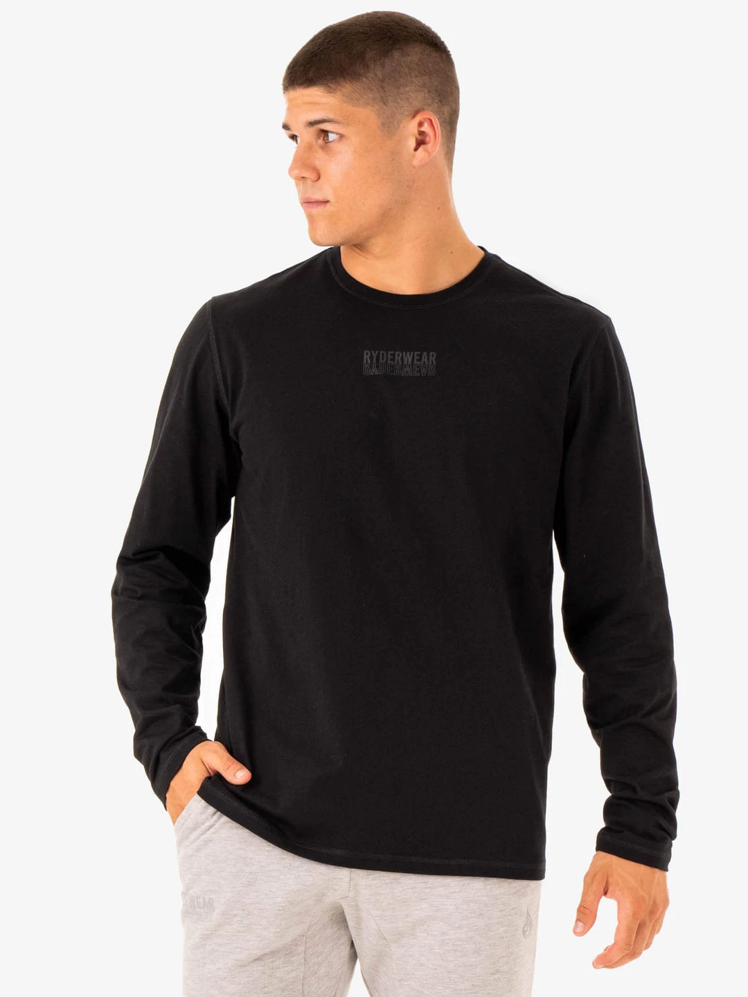 Limitless Long Sleeve T-Shirt - Black 1 Limitless Long Sleeve T-Shirt - Black
