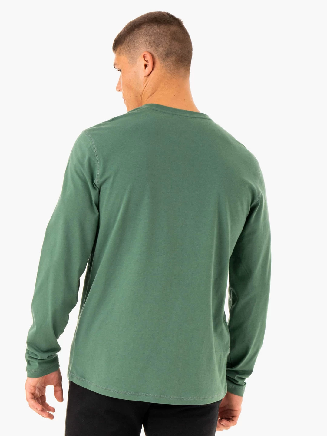 Limitless Long Sleeve T-Shirt - Forest Green 2 Limitless Long Sleeve T-Shirt - Forest Green - Image 2