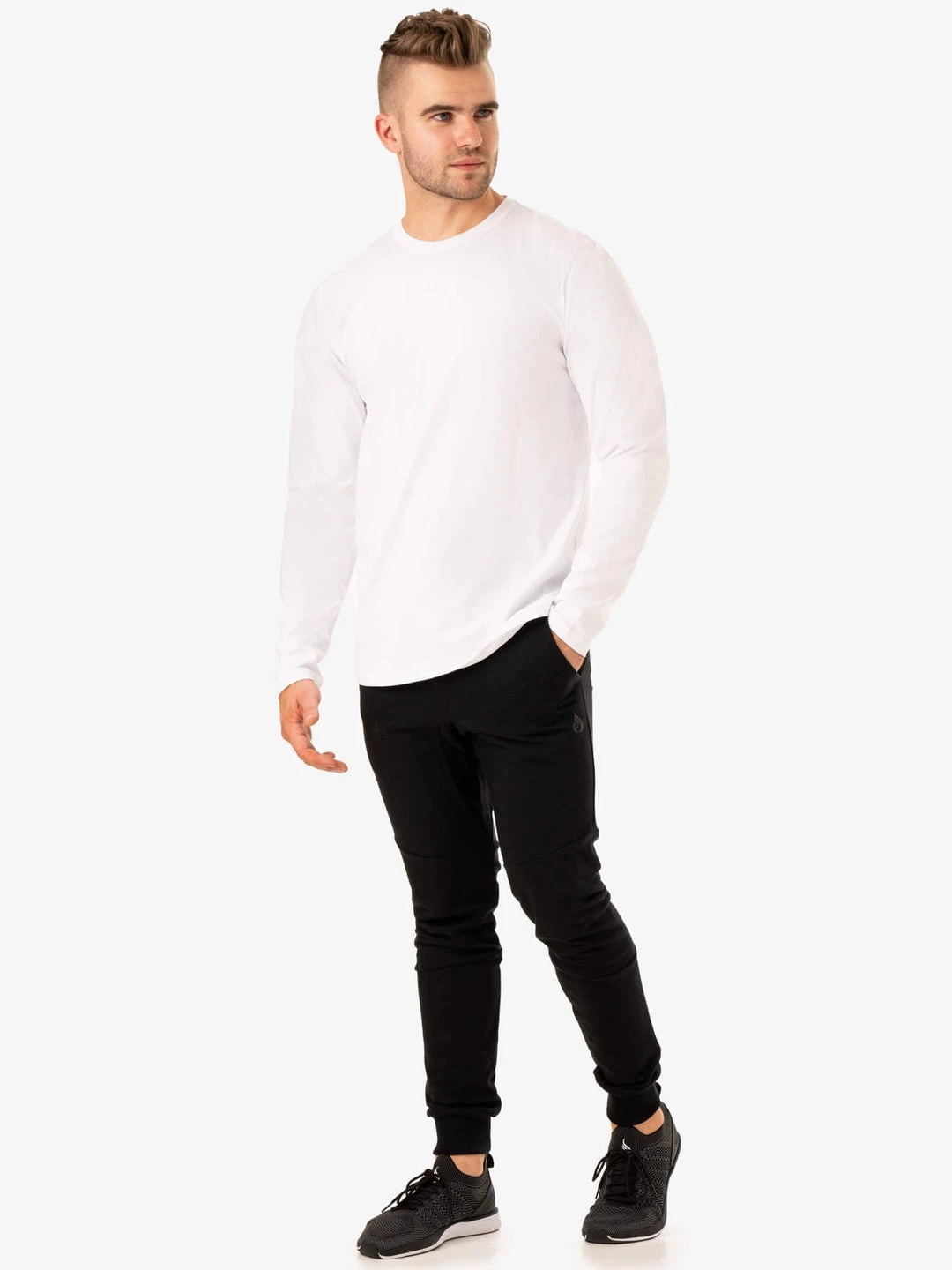 Limitless Long Sleeve T-Shirt - White 4 Limitless Long Sleeve T-Shirt - White - Image 4