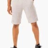 Limitless Track Short - Grey Marl